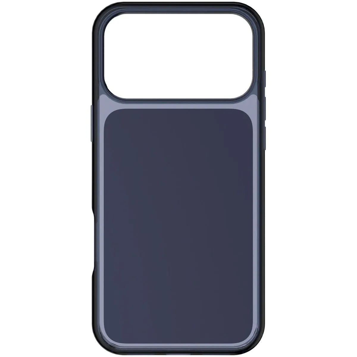 handyhülle, rückseite, blau, zweifarbig, kameraausschnitt