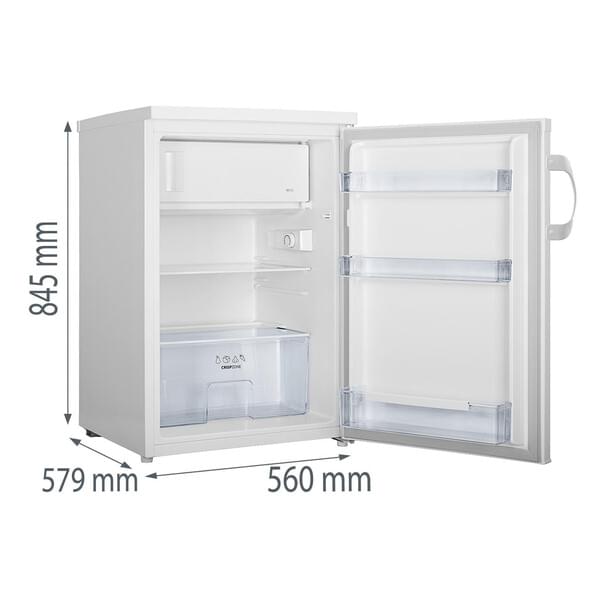 Mini-Kühlschrank, Kühlschrank, Kompaktkühlschrank, Ein-Door-Kühlschrank, Maße 845x560x579