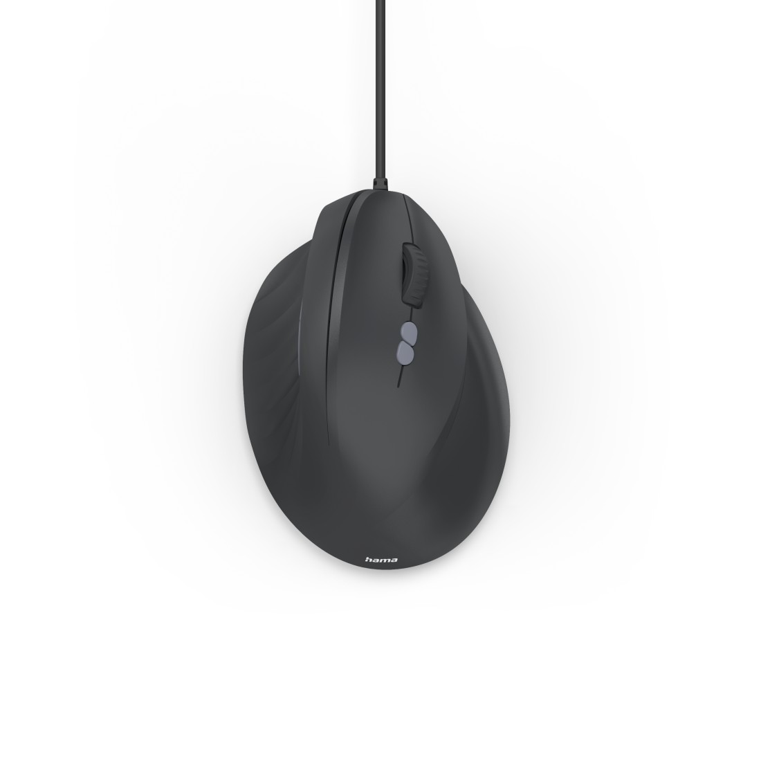 Maus, drahtlos, optisch, ergonomisch, schwarz