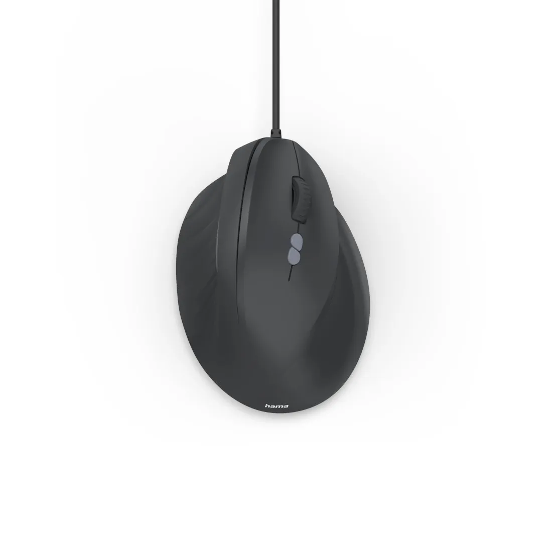 Maus, drahtlos, optisch, ergonomisch, schwarz