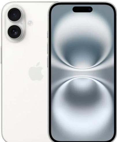 Smartphone, iPhone, Duale Kamera, Weiß, Notchloses Display