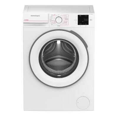 Waschmaschine, Frontlader, Weiß, Trommel, Bedienfeld