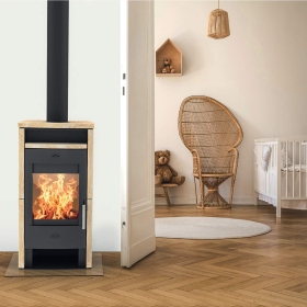 Kamin, Drinnen, Feuerstelle, Krippe, Innenarchitektur