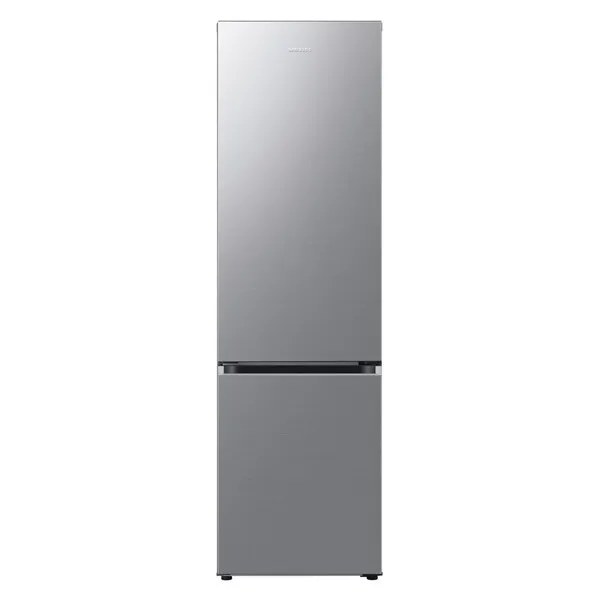 Kühlschrank, silber, Zweikammer, unterer Gefrierfach, Haushaltsgerät