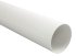 Rundrohr Innen 100mm Außen 104mm Länge 1000mm, weiß