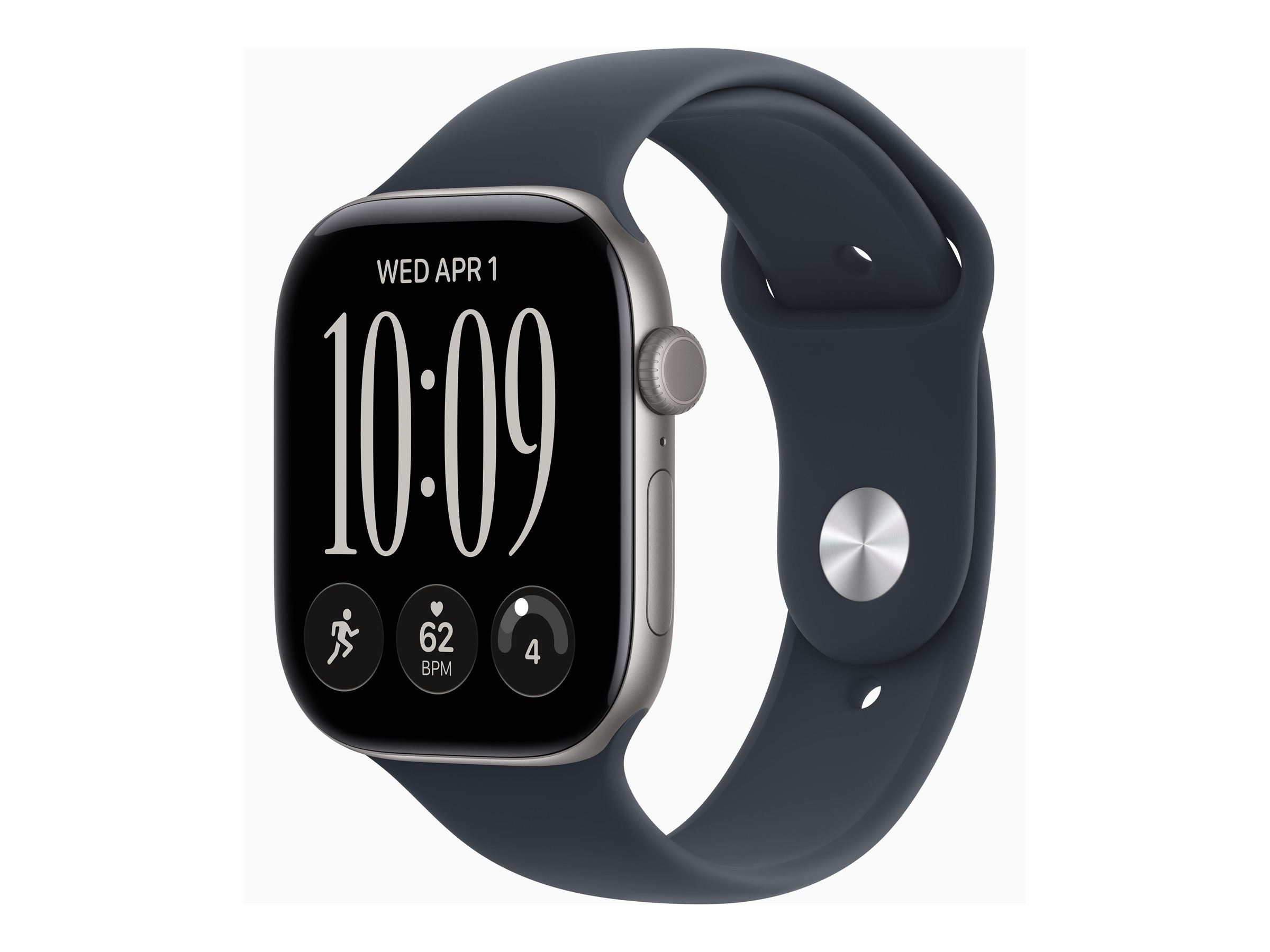 Uhr, Smartwatch, Apple Watch, Silicone-Band, Digitalanzeige