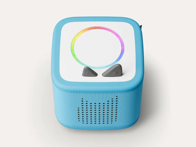 Toniebox 2 Starter Set himmelblau, Kreativ Tonie rot