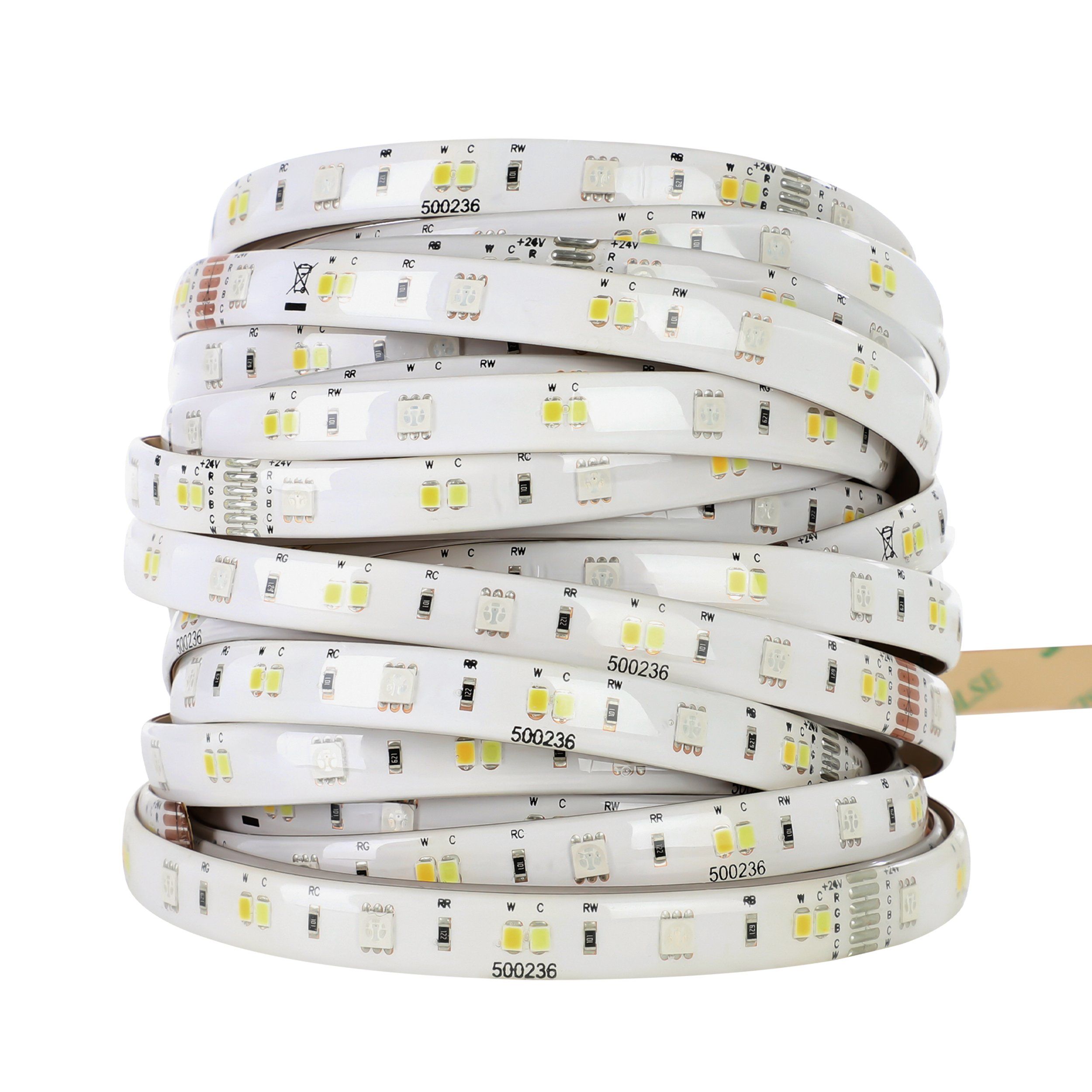 LED-Streifen, RGBW, 24V, flexibel, LED-Wafer