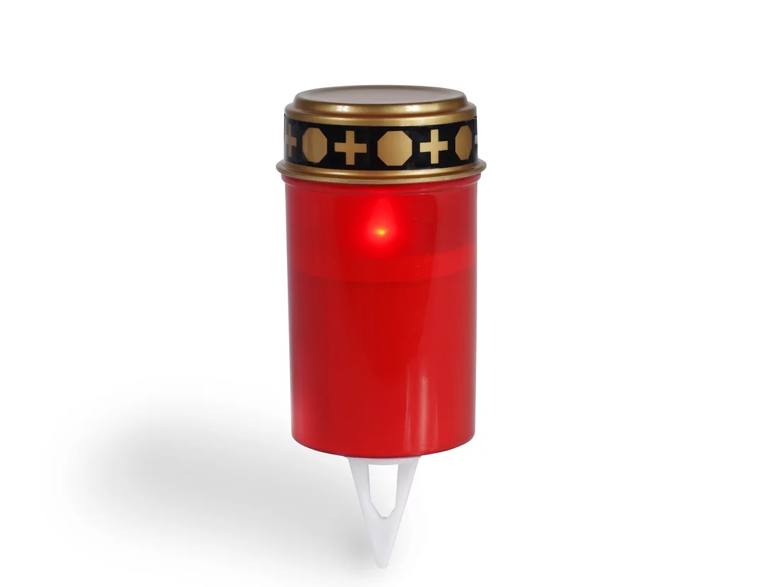 Schlaraffenland LED-Grablampe SPINA RED