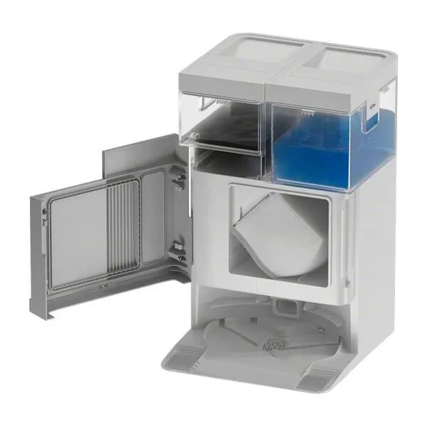 Kondensergerät, Kaffeemaschine, Wasserbehälter, Kaffeekanne, weißes Gerät
