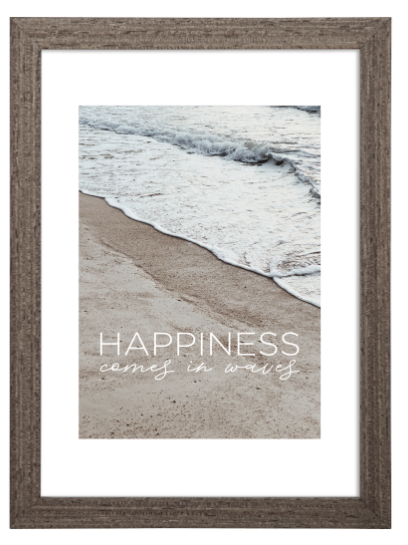 Hama 193094 H.R. Waves Taupe 30x40