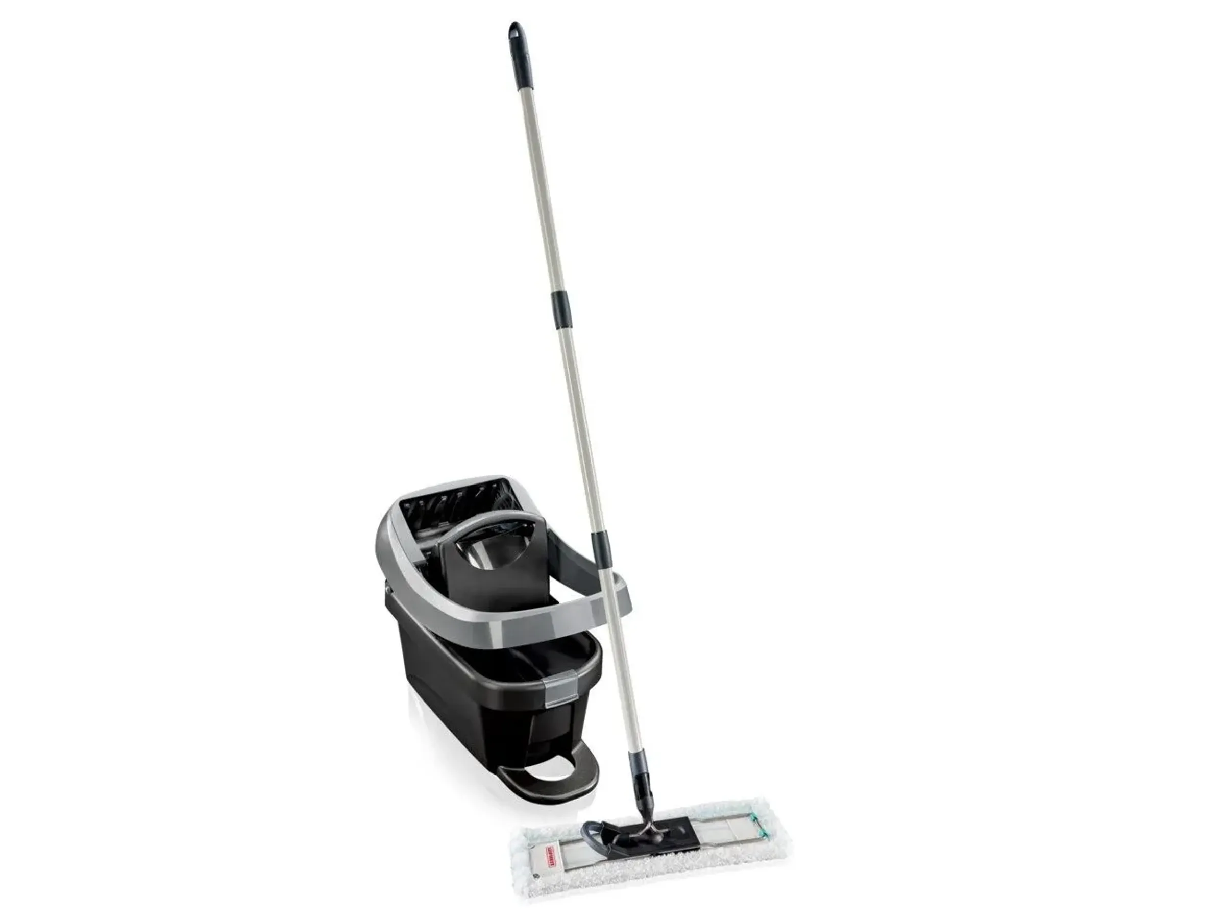 Mop, Dampfbesen, Eimer, ausziehbarer Griff, Mikrofaserpad