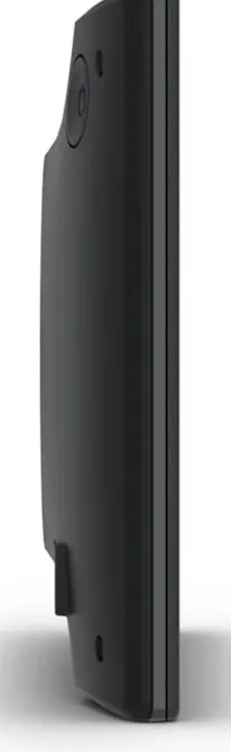 Telefon, senkrecht, schwarz, dünn, Hülle