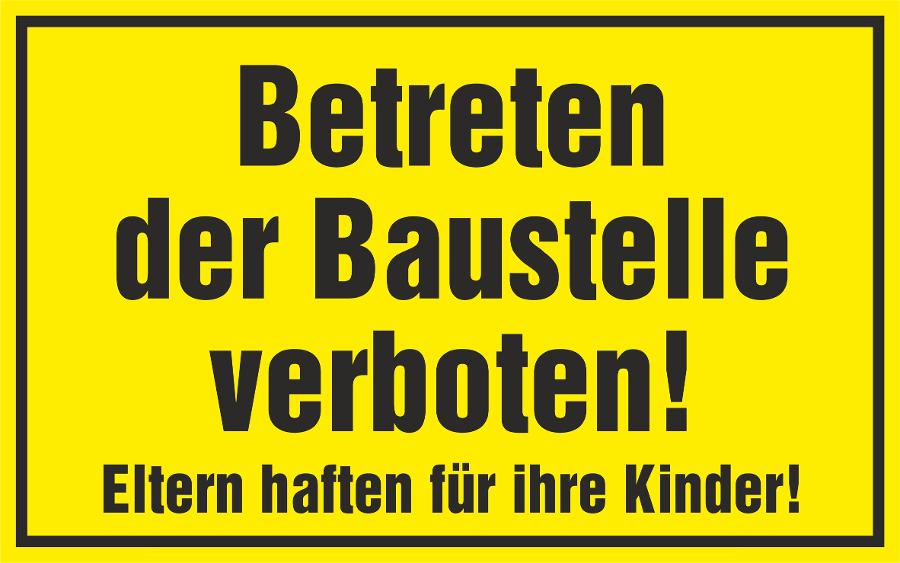 OBSchild 2031 Betreten auf 250x150/1 Stk-SB/3