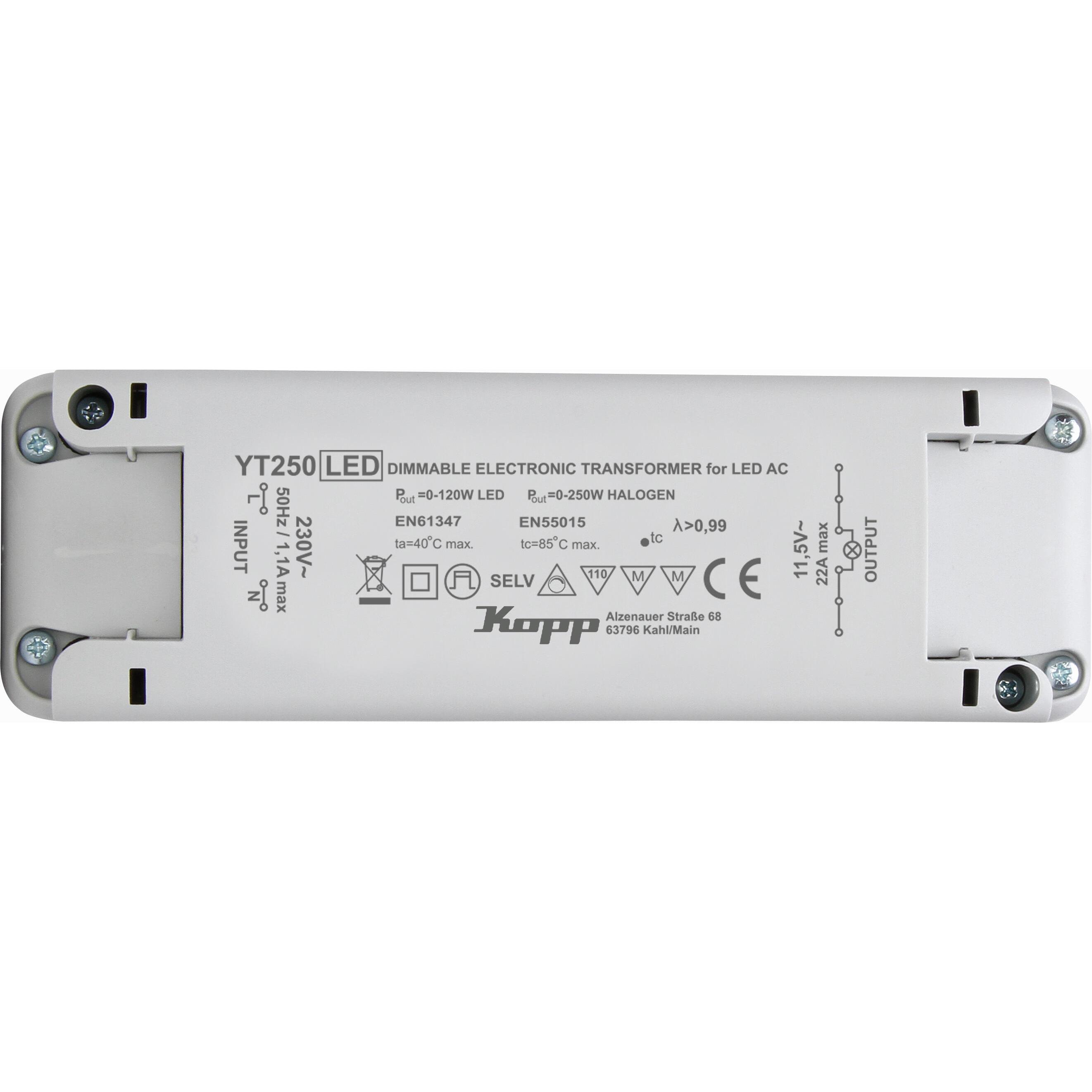 202525095 Elektron. Trafo 250 W/VA