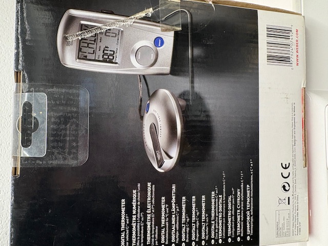 Thermometer,  digitales Thermometer, Infrarotthermometer, LED-Anzeige, Messgerät