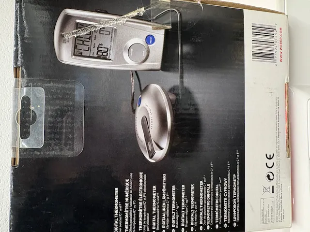 Thermometer,  digitales Thermometer, Infrarotthermometer, LED-Anzeige, Messgerät