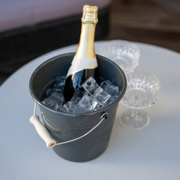 Sekt, Flasche, Eis, Eimer, Kübel