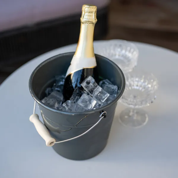 Sekt, Flasche, Eis, Eimer, Kübel