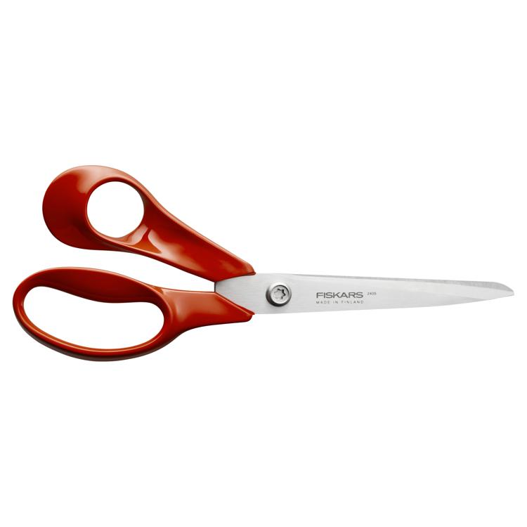 Scheren, Küchenschere, roter Griff, Edelstahl, Fiskars