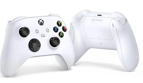controller Spiel, weißer Gamepad, Kabellos Gamepad, Xbox-Controller, Handheld Steuerung