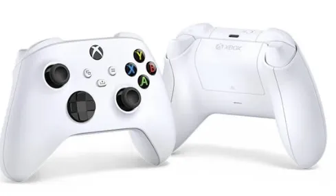 controller Spiel, weißer Gamepad, Kabellos Gamepad, Xbox-Controller, Handheld Steuerung