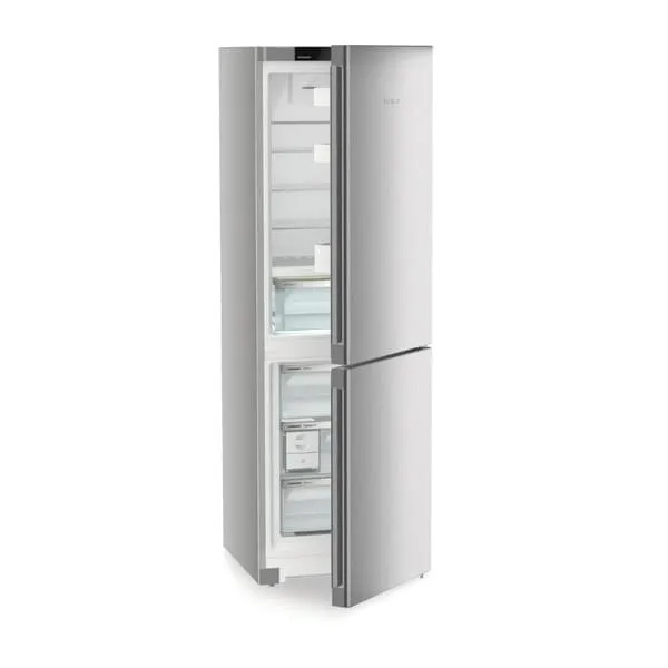 Kühlschrank, French-Door, Edelstahl, Unterer Gefrierschrank, Haushaltsgerät