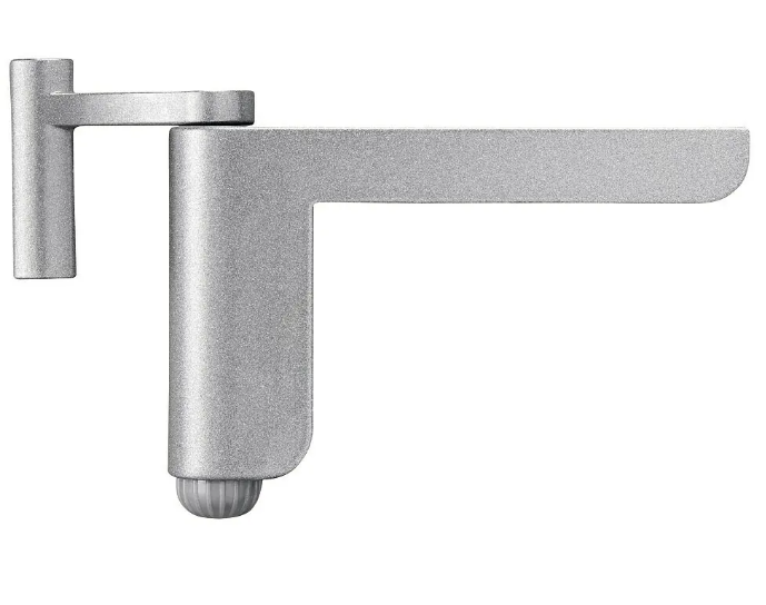 Metallhalterung, Silberoptik, Wandmontage, Stützarm