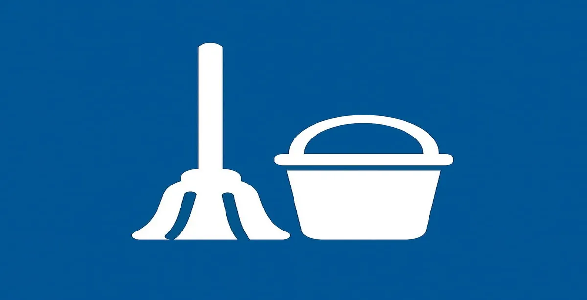 Symbol, Text, Mop, Eimer, Reinigung, Boden, Putzset, Putzmop, Eimer, Reinigungswerkzeug, Besen, Kehrschaufel, fußbodenreinigung, Mopp, Eimer, blau, Reinigungsset, Mop, Eimer, Reinigung, Wischer, Bodenreinigung, Mopp, Eimer, Reinigung, Besen, Cartoon