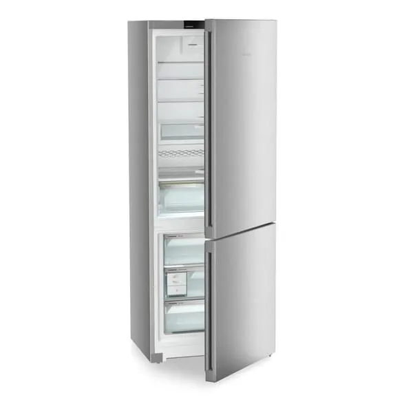 Kühlschrank, Side-by-Side, Edelstahl, Doppeltür, Frostfrei