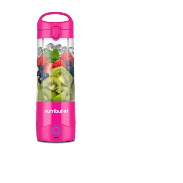 Mixer, Fruchtmixer, tragbar, pink, 600ml