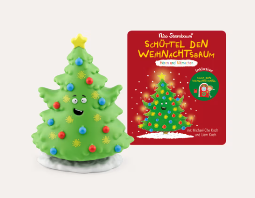 Weihnachtsbaum, duftender Baum, Tonmodell, grüner Baum, geschmückter Baum