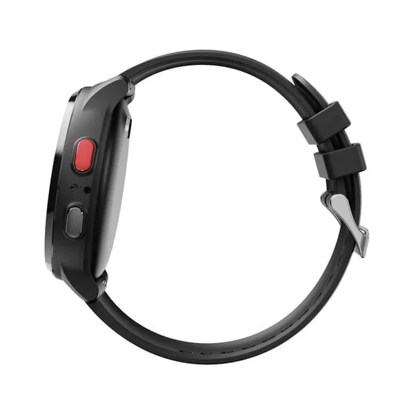 Uhr, Smartwatch, digital, schwarz, Armband