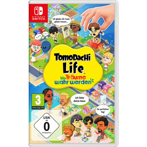 Nintendo Switch, Spiel, TomoDachi Life, Lebenssimulation, Videospiel