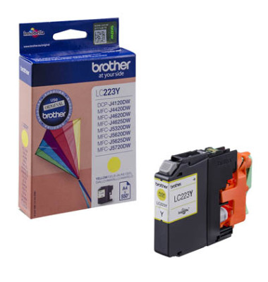 Brother Tintenpatrone   LC223 Y