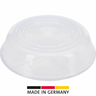 Plastikdeckel, transparent, rund, Abdeckhaube, Tischdecke?
