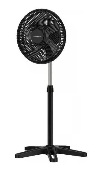 ventilator, Ventilator, Standschal, Schwarz, 3-Blatt, Gittergitter