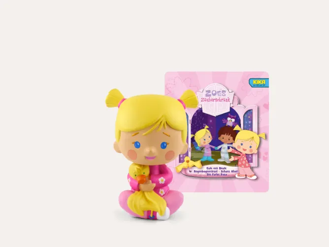 Tonie Figur Eule/Regenbogenrätsel/Schatz Ahoi/Farbe Rosa