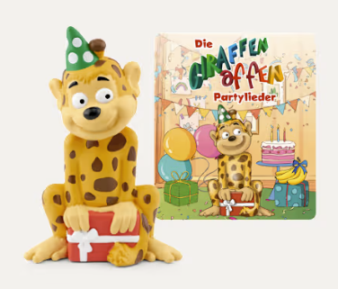 Giraffe, Plüschtier, Teddy, Partyhut, Geburtstagsgeschenk