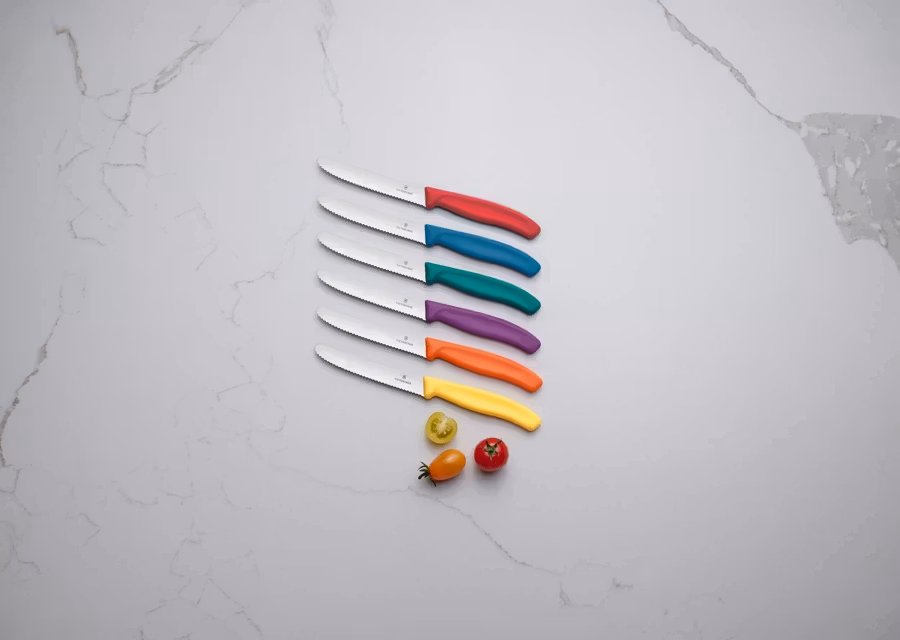 6.7836.6C1 Gemüsemesserset 6tlg. 11cm