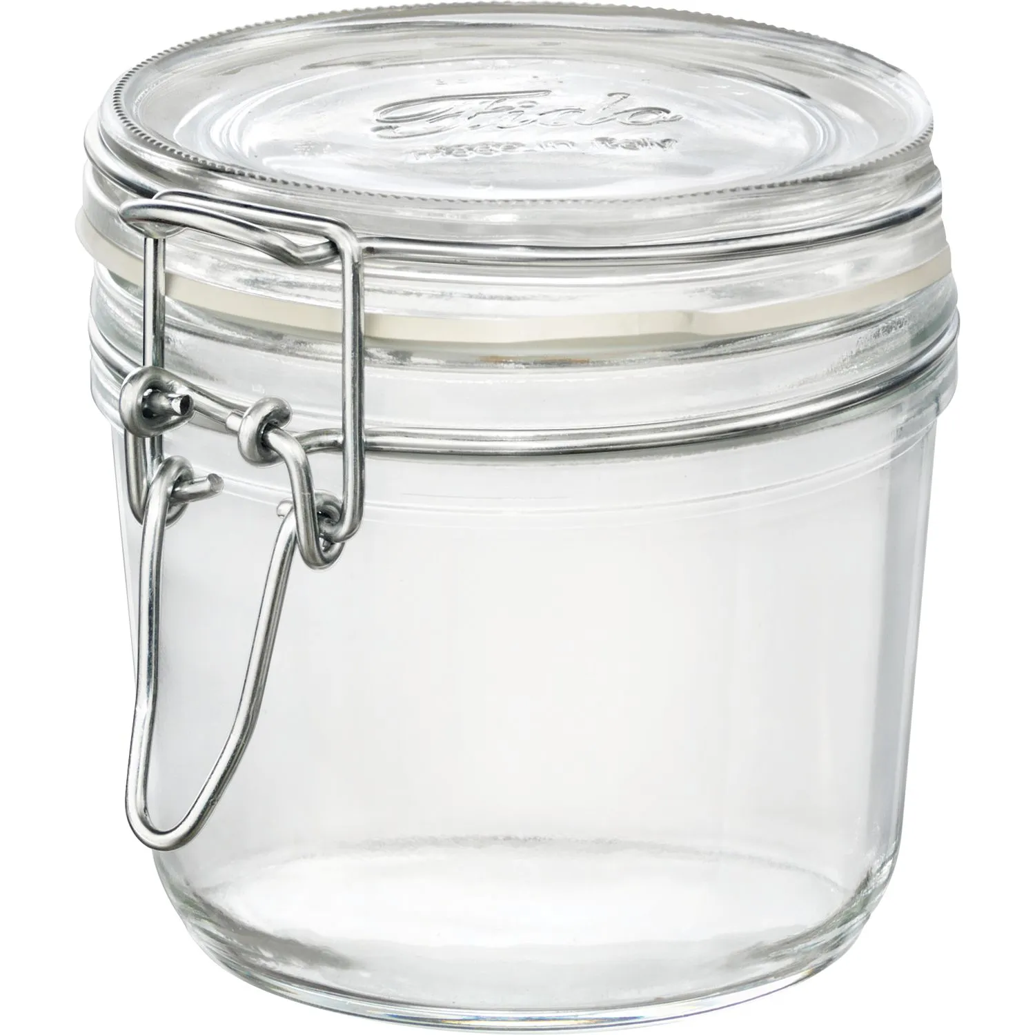 Glasglas?, gläsern, Dichtdeckel, durchsichtig, Aufbewahrungsbehälter