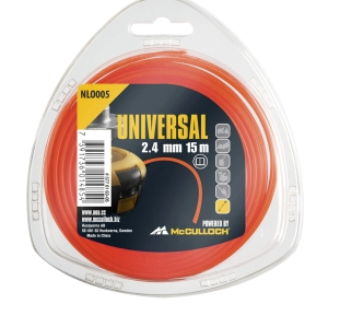 Angelschnur, Schnur, Monofile Leine, 15 m, 2,4 mm