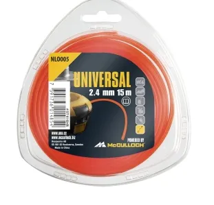Angelschnur, Schnur, Monofile Leine, 15 m, 2,4 mm