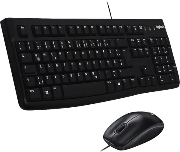 Tastatur, kabellos, USB, schwarz, Computerausstattung