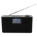 Soundmaster DAB700SW tragbares Radio mit DAB+, Bluetooth, USB, microSD & MP3-Wiedergabe
