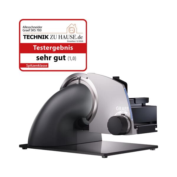 Elektrischer Fleischwolf, Grinder, Küchengerät, silber-schwarz, High-End