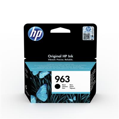 Tintenpatrone, schwarze Tinte, HP 963, Verkaufsverpackung