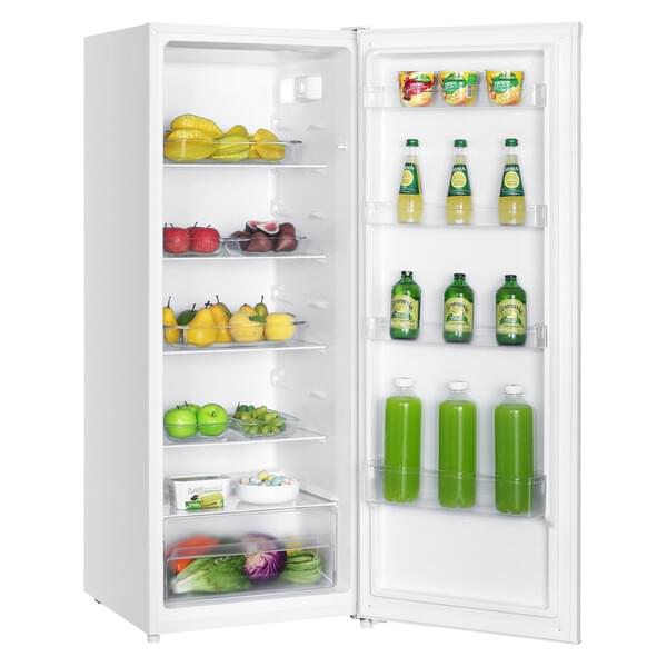 Kühlschrank, Schrankkühlgerät, Doppel-tür, Früchte, Getränkeflaschen