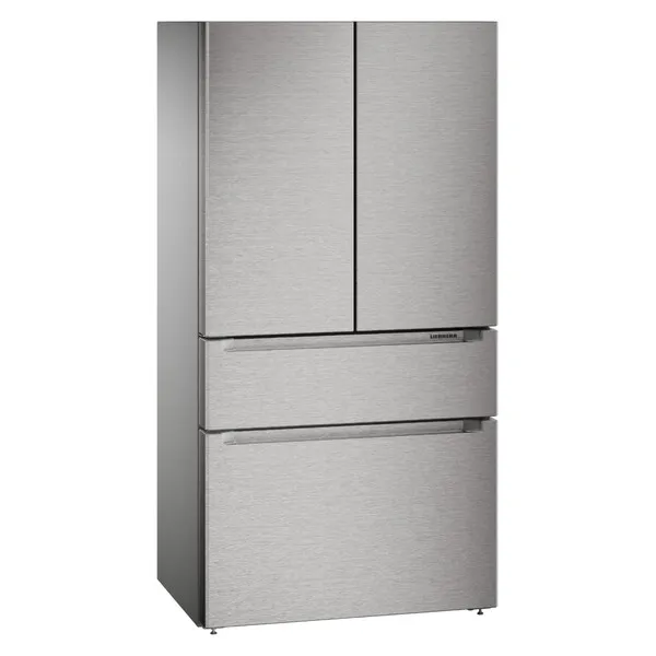 Kühlschrank, French Door, Edelstahl, Unterer Gefrierschrank, großes Fassungsvermögen