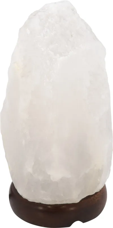 G-28300WB Tischleuchte Salzkristall, weiß